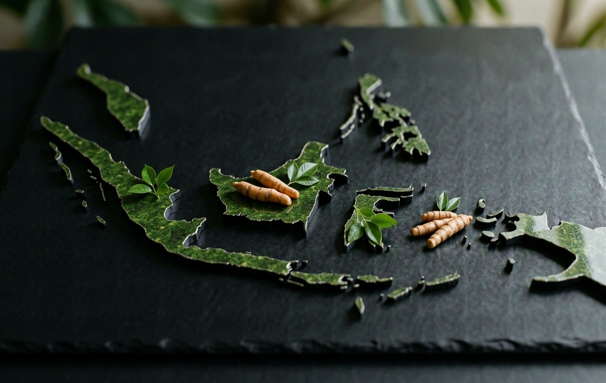 Ingredient sourcing map